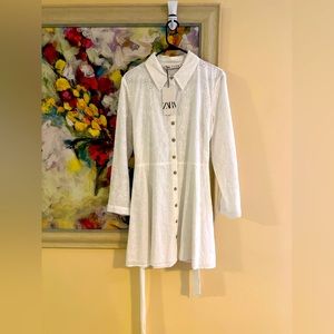 Zara mini dress with tags, size L